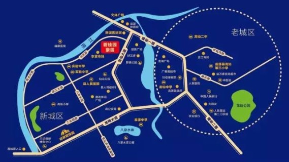 翁源碧桂园位置图