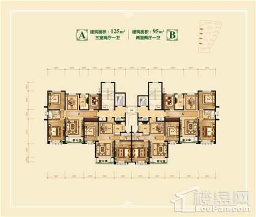 创业·齐悦花园 三期户型图