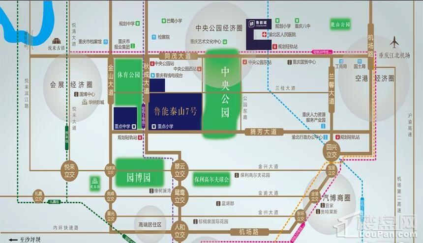 鲁能泰山7号 现房在售 洋房 普通住宅 公园地产 品牌地产 扫码拨号