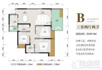 凯越东湖1号B户型