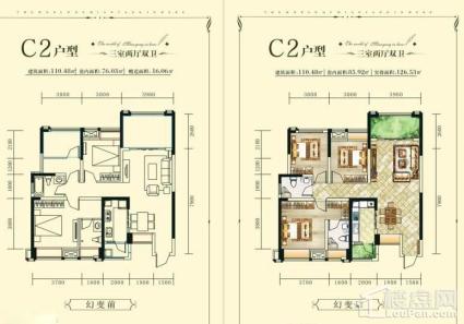 神州南都3期C2户型图