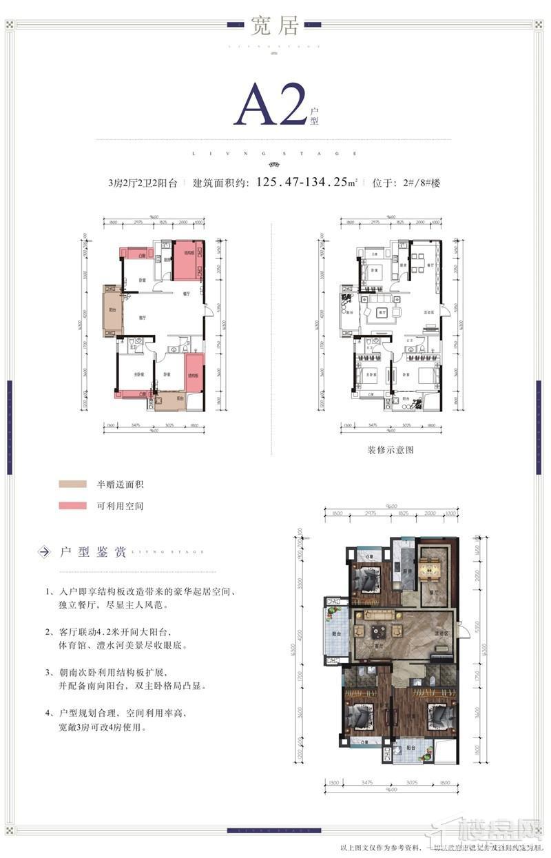 丽景天下A2户型