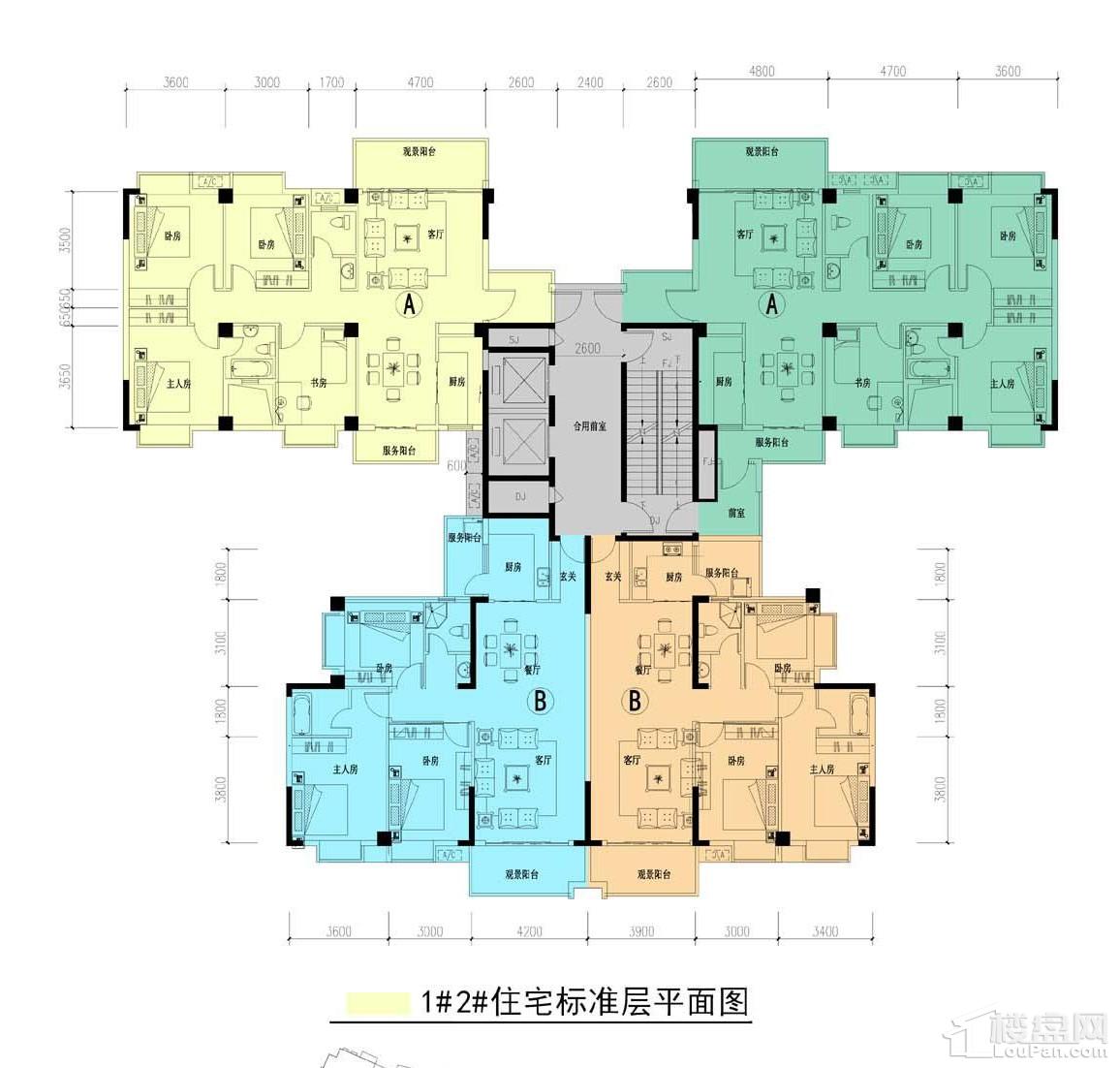 林溪湾户型图图片