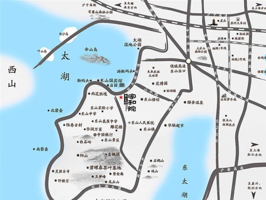 东山家和院位置图