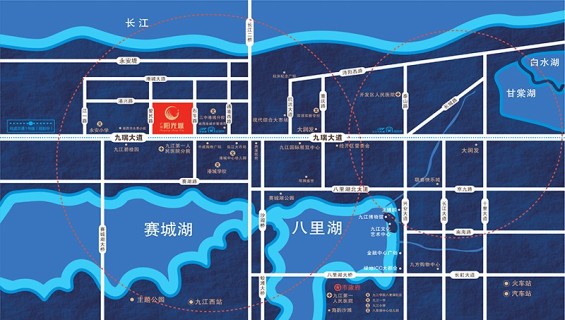 广隆·阳光城熙园位置图