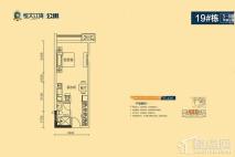 19栋43平公寓户型