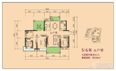 华晨·格林水岸户型图