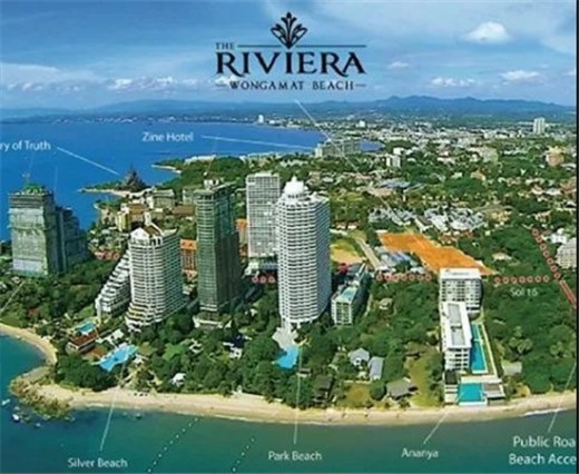 Riviera wongamat beach效果图