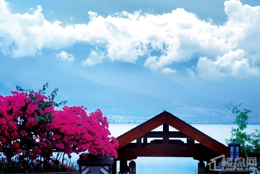 洱海传奇实景拍摄风景图