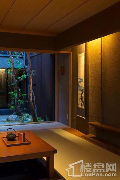 勒泰院系贵隐城市核心之上的国风茶室