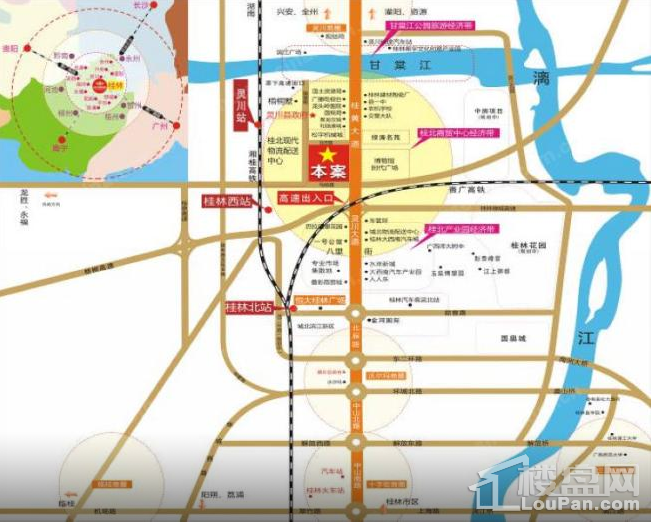 桂北中心-配套图
