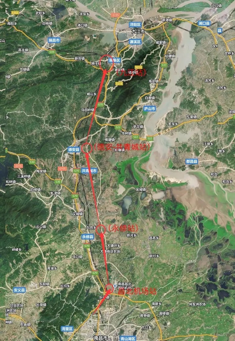 昌九客专预计2018年开工,南昌至九江只需30分钟