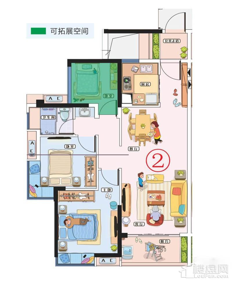 广州阳光城丽景半岛户型图-广州楼盘网