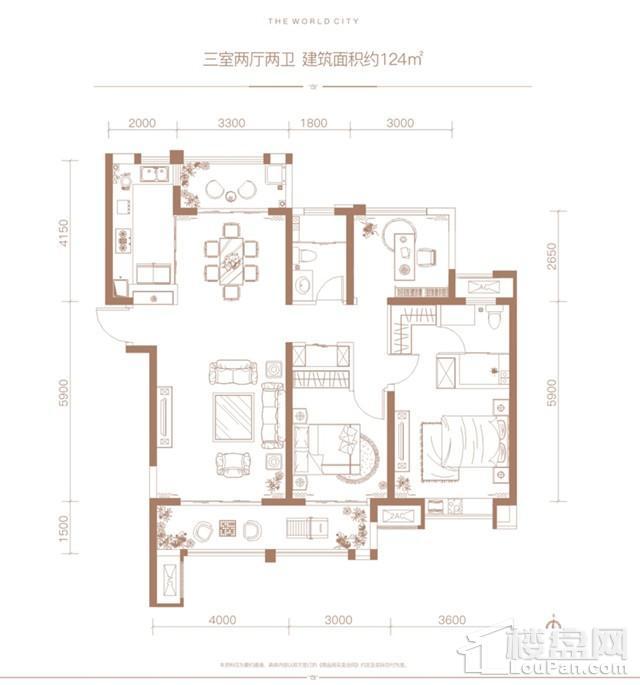 124平户型