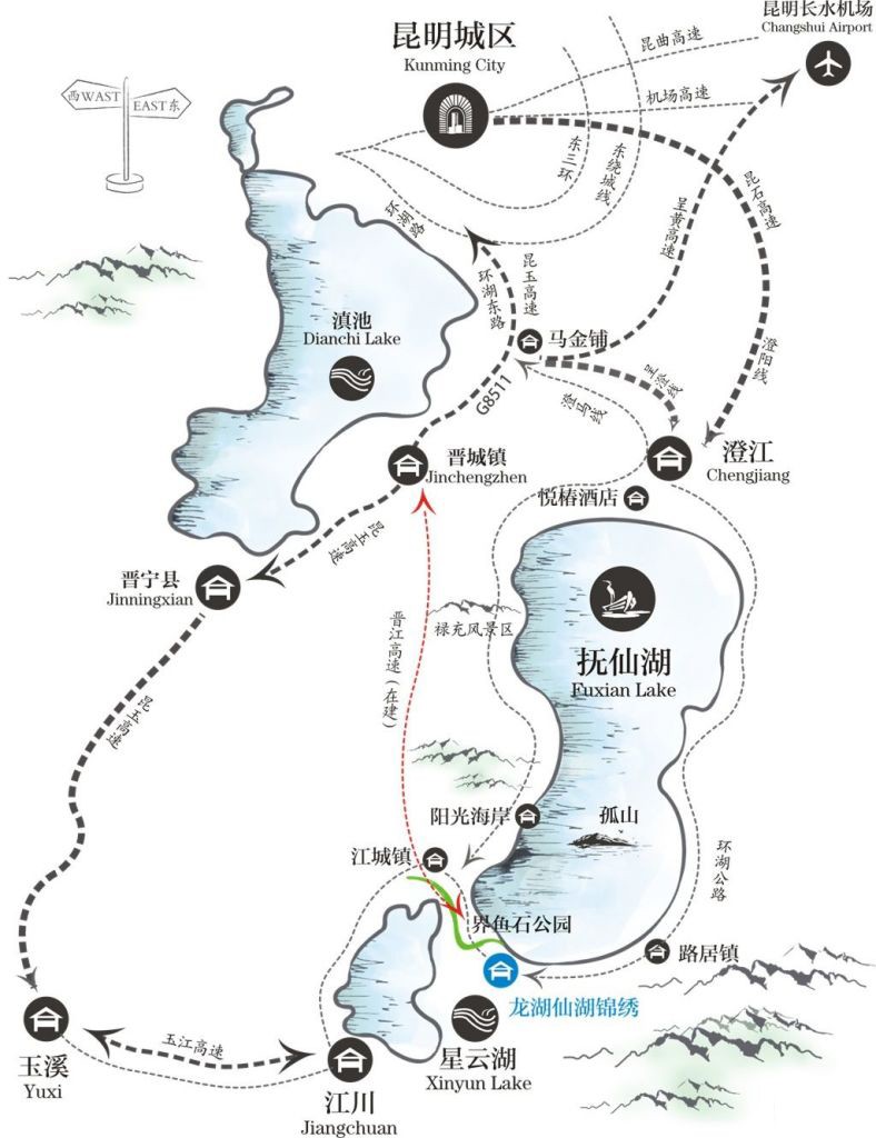 仙湖锦绣位置图