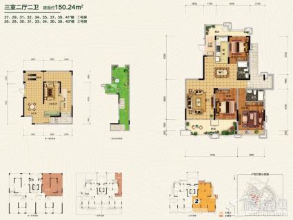 26-41#楼户型2层