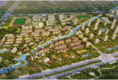 鸿坤原乡小镇项目占地面积238800平方米