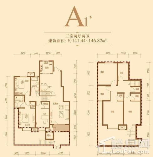 一期9、12、13号楼首层A户型