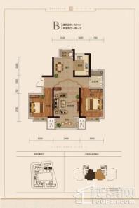 C地块小高层标准层B户型