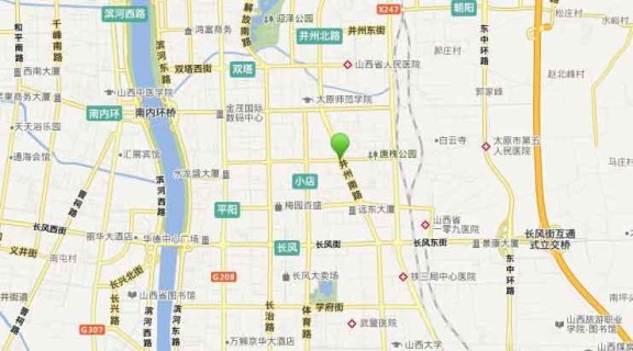 并州南路小区位置图