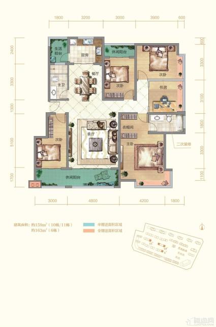 盛世金龙湾户型图