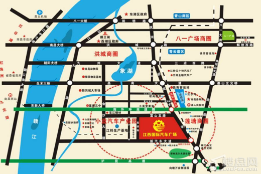 江西国际汽车广场位置图