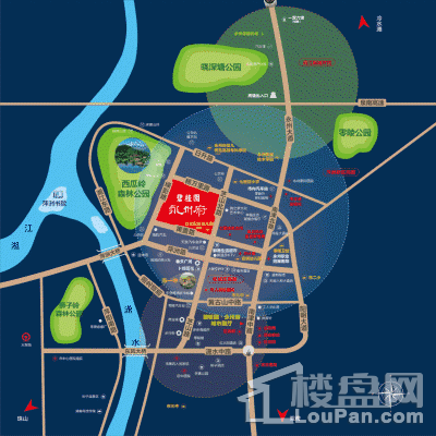 碧桂园·永州府位置图