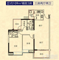 10栋精致三房户型