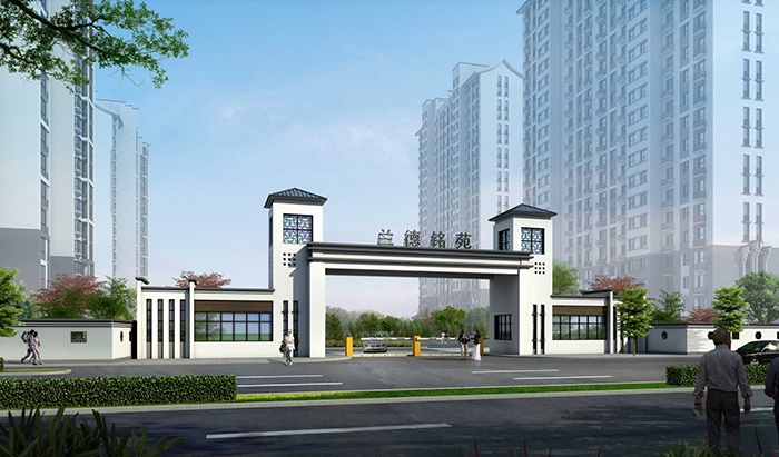 邢台兰德铭苑高清图