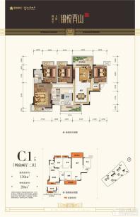 新希望·大唐·锦悦青山1/2/8#楼C1户型