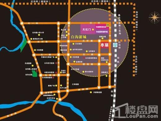 鑫丰·白沟国际家居装饰广场位置图