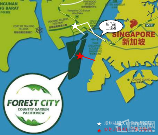 碧桂园森林城市位置图