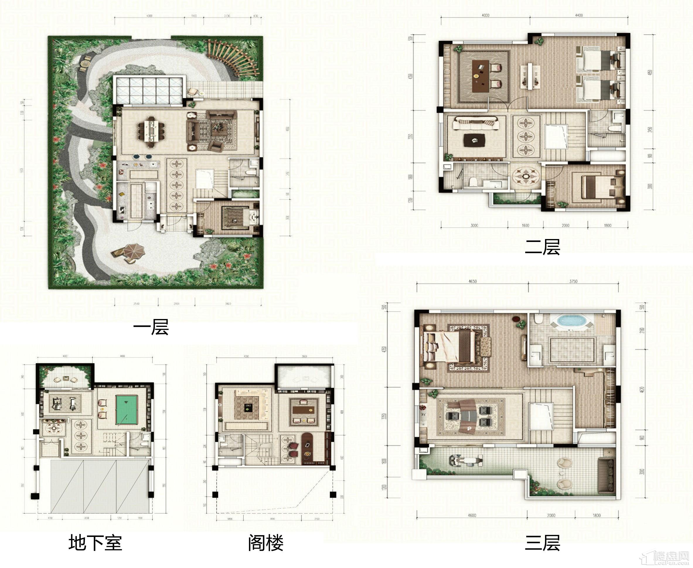 排屋户型图图片