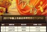 2017中国上市房企纳税榜揭晓 恒大404亿位列第一