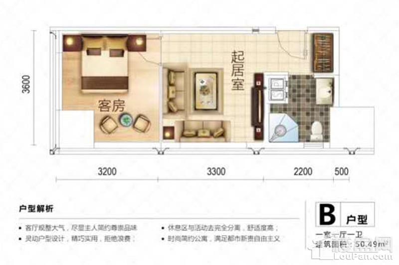 7号楼公寓B户型