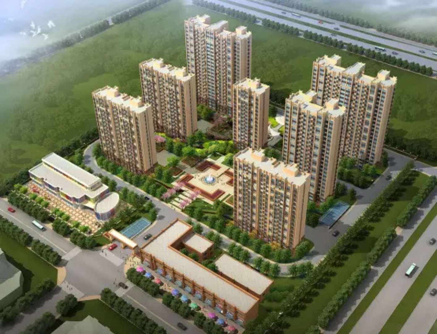 碧桂园隆盛府 3居-4居户型在售 一期高层预计2022年12月31日交房-全国房产资讯-置慧房