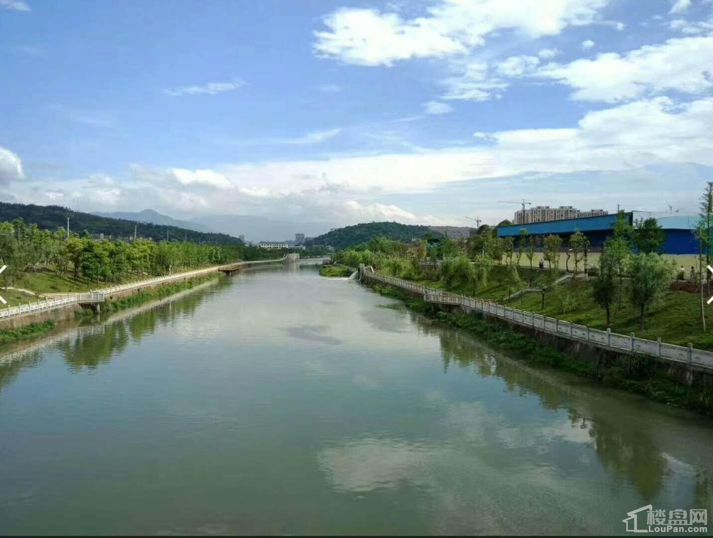 郴江河实景