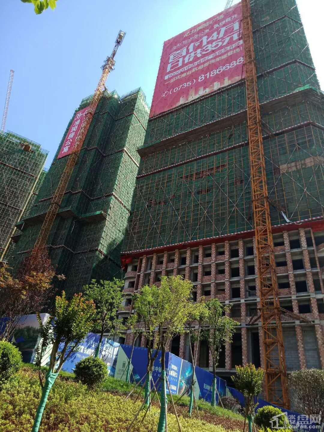 亿力国际广场5月工程实景