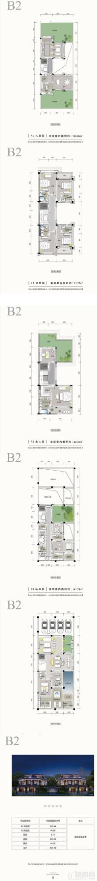 华夏院子B2户型图