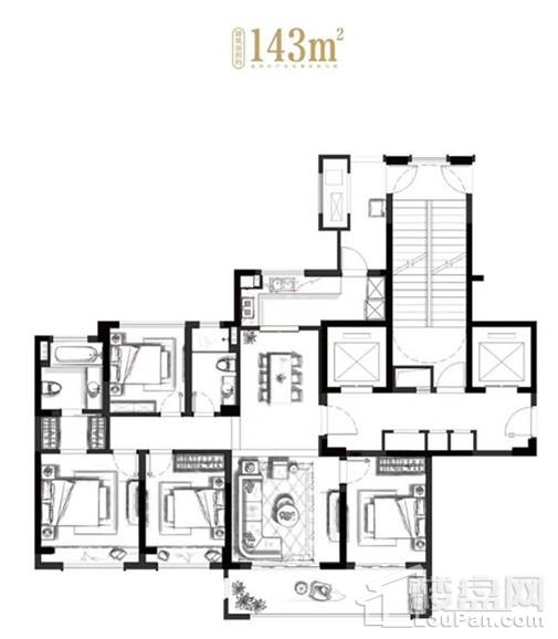 碧桂园西江月户型图图片