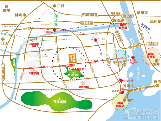 富元中润广场位置图