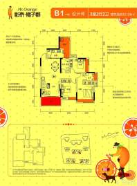 彰泰橘子郡B1户型