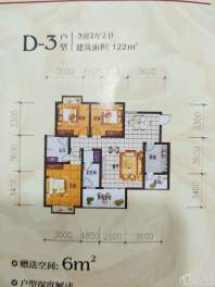 山水阳光城D-3户型