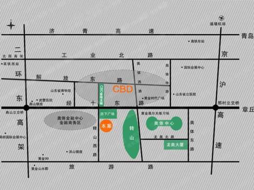 黄金国际广场位置图