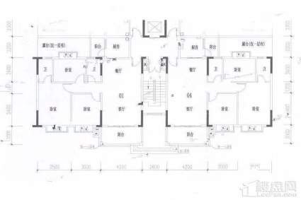 78幢01、04户型