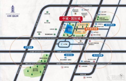 中城国际城位置图