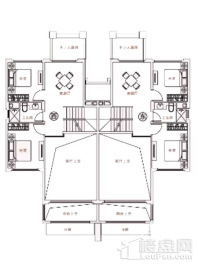 B2-6户型 双拼别墅