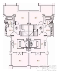 B2-1户型， 双拼别墅