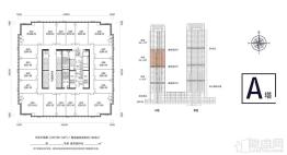 A塔低区平面图