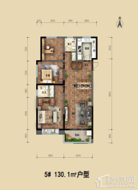 5# 130.1户型